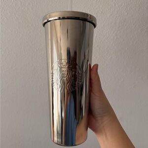 Starbucks chrome Tumbler